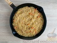 Фото приготовления рецепта: Булгур с фаршем, на сковороде - шаг №10