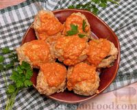 Фото к рецепту: Ленивые голубцы с пшеничной крупой, в томатно-сметанном соусе (в духовке)