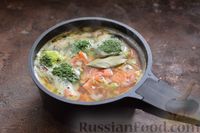 Фото приготовления рецепта: Овощной суп с брокколи и нутом - шаг №9