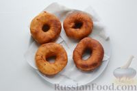 Фото приготовления рецепта: Тыквенные дрожжевые пончики с пряностями - шаг №14