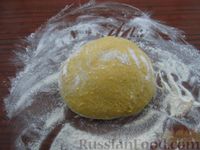 Фото приготовления рецепта: Клёцки из тыквы, жаренные в сливочном масле - шаг №10