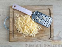 Фото приготовления рецепта: Макароны с сыром и сосисками, в микроволновке - шаг №7