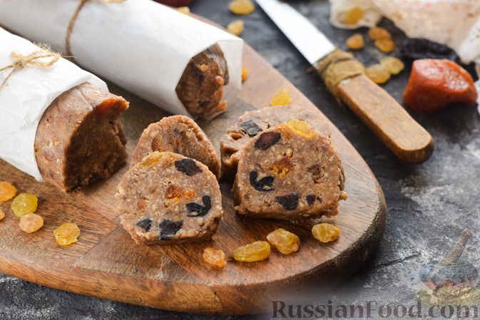Колбаска из ирисок и кукурузных палочек - пошаговый рецепт с фото на витамин-п-байкальский.рф