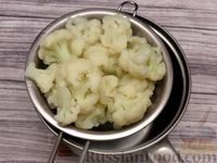 Фото приготовления рецепта: Запеканка из цветной капусты с болгарским перцем - шаг №4