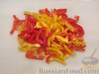 Фото приготовления рецепта: Запеканка из цветной капусты с болгарским перцем - шаг №7