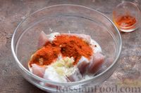 Фото приготовления рецепта: Шашлычки из индейки с помидорами черри (в духовке) - шаг №3