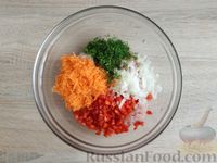 Фото приготовления рецепта: Котлеты из индейки с овощами (на пару) - шаг №7