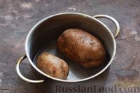 Фото приготовления рецепта: Картофельный рулет с ветчиной, шампиньонами и сыром - шаг №2