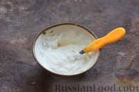 Фото приготовления рецепта: Картофельный рулет с ветчиной, шампиньонами и сыром - шаг №10