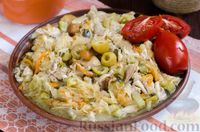 Фото приготовления рецепта: Солянка "Орловская" с квашеной капустой, курицей, оливками и опятами - шаг №17