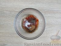 Фото приготовления рецепта: Скумбрия, запечённая в томатном маринаде - шаг №6