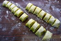 Фото приготовления рецепта: Почти ленивые вареники с квашеной капустой - шаг №17