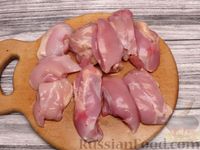 Фото приготовления рецепта: Фаршированные перцы с куриным филе в пряном соевом маринаде (в духовке) - шаг №2