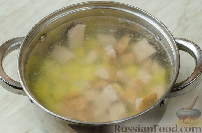 Суп с рисом томатной пастой и курицей рецепт фото пошагово и видео