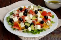 Фото приготовления рецепта: Греческий салат - шаг №11