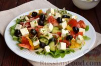 Фото приготовления рецепта: Греческий салат - шаг №12
