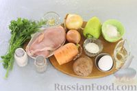 Фото приготовления рецепта: Куриный суп с клёцками - шаг №1