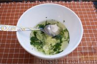 Фото приготовления рецепта: Картофельные пампушки с укропно-чесночным соусом - шаг №23