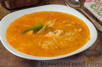 Фото приготовления рецепта: Суп с копчёной курицей, капустой и рисом - шаг №13
