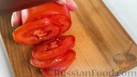 Фото приготовления рецепта: Куриное филе с шампиньонами, помидорами и сыром, в духовке - шаг №2
