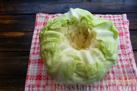 Фото приготовления рецепта: Жареные капустные листья в майонезном кляре - шаг №2