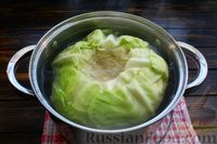 Фото приготовления рецепта: Жареные капустные листья в майонезном кляре - шаг №3
