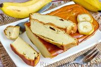 Фото к рецепту: Бананово-творожная запеканка со сметаной