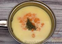 Фото приготовления рецепта: Домашний сыр из моркови, молока и сметаны - шаг №10
