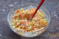 Фото приготовления рецепта: Сладкая рисовая запеканка с яблоками, морковью и изюмом - шаг №12