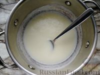 Фото приготовления рецепта: Вафельный рулет с маково-кокосовой начинкой - шаг №9