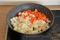 Фото приготовления рецепта: Сырный суп-пюре с куриным филе - шаг №5