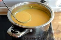 Фото приготовления рецепта: Сырный суп-пюре с куриным филе - шаг №17