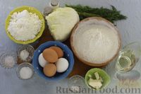 Фото приготовления рецепта: Творожные пирожки с капустой (на сковороде) - шаг №1
