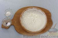 Фото приготовления рецепта: Творожные пирожки с капустой (на сковороде) - шаг №11
