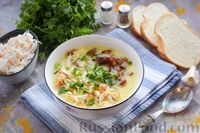 Фото приготовления рецепта: Крем-суп из квашеной капусты и картофеля - шаг №12