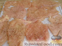 Фото приготовления рецепта: Куриное филе в грибном кляре - шаг №2