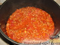 Фото приготовления рецепта: Рисовые "Апельсинки" с соусом Рагу   (Arancini al ragu) - шаг №4