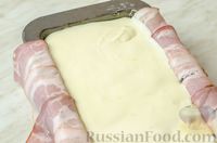 Фото приготовления рецепта: Мясная запеканка с макаронами и молочно-сырным соусом - шаг №16