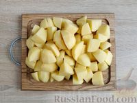 Фото приготовления рецепта: Картошка, тушенная с фаршем - шаг №9