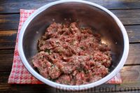 Фото приготовления рецепта: Рулетики из лаваша, с фаршем и сыром (в духовке) - шаг №6