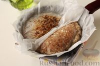 Фото приготовления рецепта: Ложные чебуреки из фарша с грибами и плавленым сыром - шаг №10