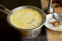 Фото приготовления рецепта: Крем-суп из лисичек - шаг №12