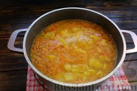 Фото приготовления рецепта: Крем-суп из маринованных огурцов - шаг №16