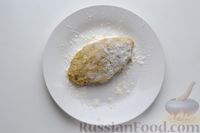 Фото приготовления рецепта: Картофельные котлеты с рыбными консервами и сырно-яичной начинкой (в духовке) - шаг №11