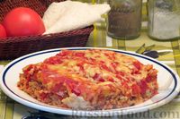 Фото приготовления рецепта: Рулеты из лаваша с фаршем и томатным соусом (в духовке) - шаг №16