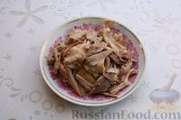 Фото приготовления рецепта: Куриный суп с лапшой из лаваша - шаг №7