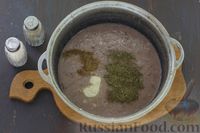 Фото приготовления рецепта: Фасолевый суп-пюре с куриным фаршем - шаг №11