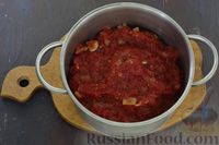 Фото приготовления рецепта: Томатный суп с фасолью и кускусом - шаг №8