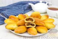 Фото к рецепту: Пирожки с капустой и грибами, на кефире (в духовке)