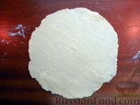 Фото приготовления рецепта: Торт на сгущёнке, со сметанным кремом (на сковороде) - шаг №9